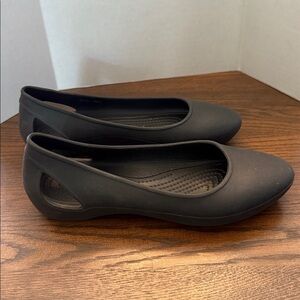 Crocs Sloane Ballet Flat Iconic Comfort Slip On Shoes. Womens size 7